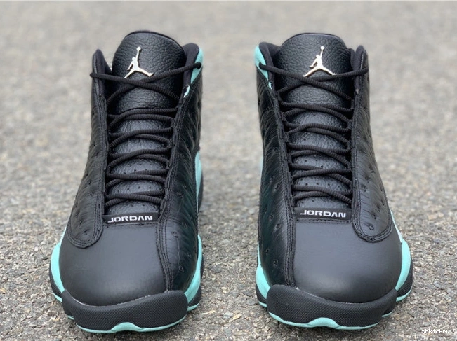 Cheap TBkick 13 Black Retro Air Island Jordan Green 414571-030 0813